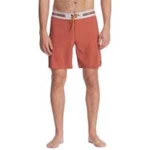 NWT!! Billabong All Day Pigment Pro 18" Boardshort Swim Trunks Size 31